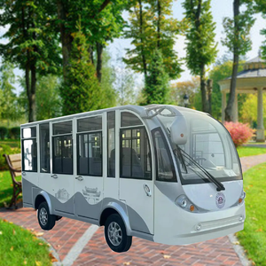 Bus électrique de tourisme fermé de haute qualité, nouveau design, avec batterie, pour utilisation hors route publique - Product Image 1