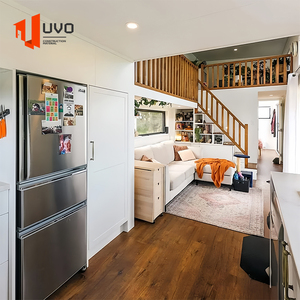 Villa Prefabbricata con Struttura in Acciaio <span class=keywords><strong>Design</strong></span> Semplice Casa Modulare Mobile e Portatile - Product Image 3