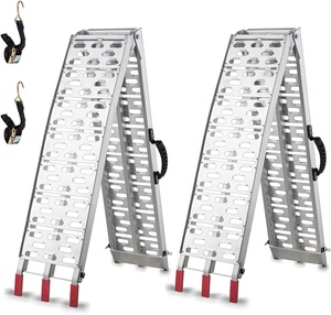 Xe máy đầu máy xe máy hợp kim nhôm lên máy bay bảng dốc gấp lên máy bay thang mở rộng Pin Xe dỡ hàng đoạn đường nối - Product Image 1