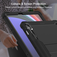 Étui pour tablette Samsung Galaxy Tab a 8.0 T290 10.1 T510 8.4 T307 Armor Funda pour Tab S7 S8 S9/S9FE 11 pouces Housse pour S9+ S9FE+ 12.4 pouces