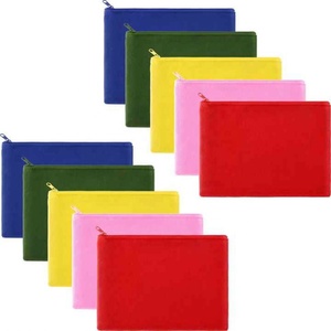 Wholesale Eco Blank Plain Customized Printed Logo Reusable <b>Travel</b> Cotton Canvas <b>Makeup</b> <b>Bag</b> for Women - Product Image 2