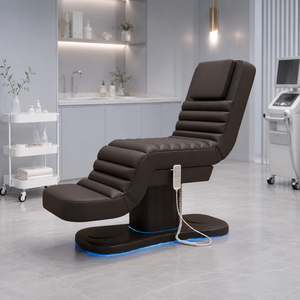 Camilla de Belleza Eléctrica Portátil Plegable, Silla de Tratamiento Moderna Ajustable para Clínica Estética, Centro de Belleza y Estudio de Tatuajes - Product Image 6