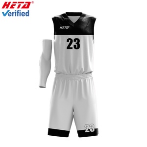 High Quality Latest Basketball Uniforms <b>Cheap</b> Custom European Design Black and Red Basketball Jersey - Product Image 3