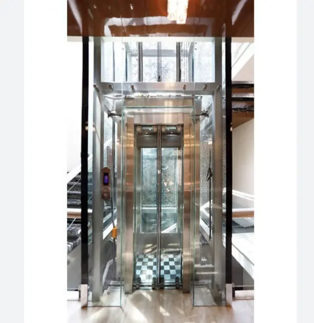 مصعد بريما وتس جزء مصعد كهربائي داخلي مصعد بانوراما