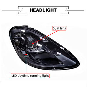 Faróis de LED de Alta Qualidade 12V 36W Plug & Play para Carros Porsche 718 Cayman Boxster 2016-2023 - Atualização - Product Image 3