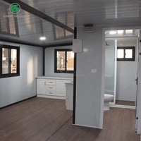 Maison modulaire préfabriquée extensible de 20 pieds, 2 3 4 chambres à coucher, maison mobile confortable pour la famille