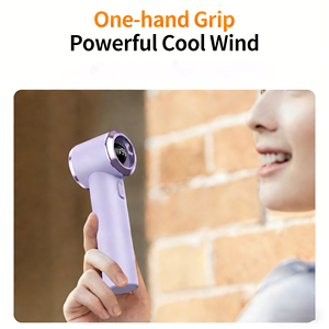 Ventilador turbo portátil de alto rendimiento, mini ventilador USB con batería de larga duración, mini ventilador de refrigeración. - Product Image 3