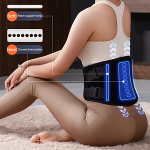 Ceinture de massage lombaire sans fil de haute qualité, moderne, avec compression chaude, massage du bas du dos, vibration, soulagement de la douleur, chauffage - Product Image 6