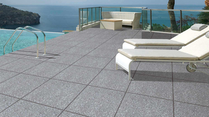 600x1200 Carreau de porcelaine <span class=keywords><strong>extérieur</strong></span> de 2cm gris de <span class=keywords><strong>grès</strong></span> rugueux de corps entier pour des étapes - Product Image 4