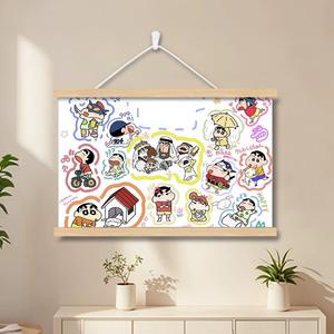 Bannières suspendues personnalisées en aluminium avec impression UV, style Art déco, bohème, glamour, anime, pour la publicité commerciale - Product Image 1