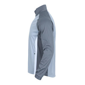 Jersey de golf Unisex de poliéster 100% de alta calidad, sudadera de manga larga con cremallera de cuarto bordada personalizada, cremallera ligera 1/4 - Product Image 4