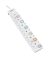 Sıcak Fırsat 13A Kablolu İngiliz Prizli USB Uzatma Prizi 4/3 Çıkışlı 2 USB Şarj Portlu SDK Destekli CE Onaylı Priz Çoklayıcı