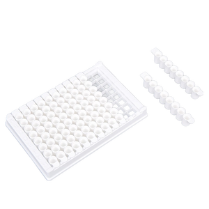 환경 친화적인 실험실용 면역 96웰 플레이트 개봉 및 해체, 흰색 - Product Image 1