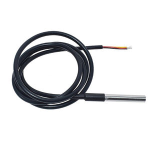 Termometro boîtier en acier inoxydable étanche DS18b20 sonde de température capteur de température 18B20 pour <span class=keywords><strong>arduino</strong></span> - Product Image 1