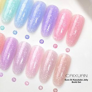 منتج أظافر جديد لربيع 2026 خالٍ من الهيما/تي بي أو، 16 لونًا من جل كاسوكابي الهلامي لتمديد الأظافر - Product Image 6