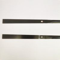 Grandes aiguilles d'horloge fines en aluminium, mécanisme à quartz, alimentées par piles, durables, design moderne et contemporain, discrètes et fiables