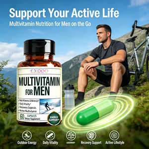 Integratore Multivitaminico Premium per Uomini con Vitamina K2, <span class=keywords><strong>D3</strong></span>, Calcio e Magnesio per Densità Ossea, Benessere della Prostata e Protezione Antiossidante - Product Image 5