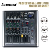LAIKESI ML402D Console de mixage audio 4 canaux avec usb Console de mixage audio 16 effets numériques DSP