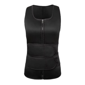 Moldeador de cuerpo para <span class=keywords><strong>hombre</strong></span> Moldeador de cuerpo para sudor Camiseta sin mangas de entrenamiento Premium para <span class=keywords><strong>hombre</strong></span> Chaleco de sauna para pérdida de peso de polímero adelgazante - Product Image 6