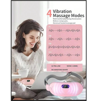 Ceinture chauffante portable pour massage abdominal et lombaire, soulagement des douleurs abdominales
