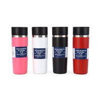 Bouteille de sport en acier inoxydable 8oz 12oz 16oz, tasse droite portable pour l'alpinisme en extérieur, design moderne et minimaliste