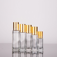 Huile essentielle Unique écologique de 3ml, 5ml, 8ml, 10ml, 15ml, bouteille en verre, bouteille à rouleau de dégradé de couleur pour rouleau de parfum