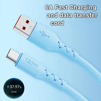Câble de données USB C durable à haute vitesse compatible avec les téléphones Samsung Xiaomi Redmi Android, chargeur de téléphone, performance stable