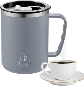 แก้วนมสแตนเลสแบบมีฝาปิด สำหรับใช้ในบ้าน/สำนักงาน/แก้วกาแฟ - Product Image 5