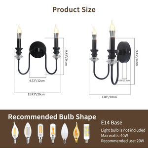 Classic Design <b>Wall</b> <b>Sconce</b> Living Room Corridor Stairs Hotel Metal Indoor Decor Light Interior - Product Image 4