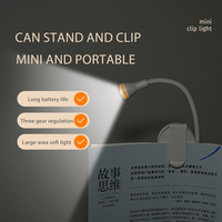 Mini veilleuse LED créative, lampe de chevet portable flexible, protection des yeux haute apparence pour lit de dortoir, maison intelligente