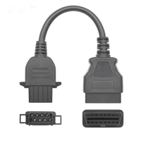 Cable de 8 pines utilizado para la herramienta de diagnóstico VOCOM 2, cable adaptador VOCOM 1 VOCOM II (88894000), cable de diagnóstico 88890300.