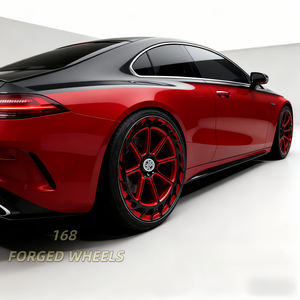 Cerchi per ruote rosse personalizzati personalizzati 168 cerchi in lega forgiati di alta qualità ruote da corsa per LamborghiniF-TypeE-passo <span class=keywords><strong>F</strong></span>-<span class=keywords><strong>PACE</strong></span> - Product Image 5