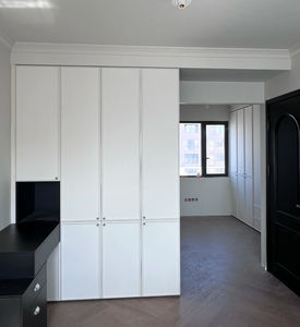 Muebles de dormitorio modernos de estilo crema francés, armario plegable independiente duradero para apartamento, hogar, Hotel, comedor, uso - Product Image 4