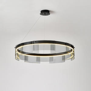 Lámpara de Araña Artesanal Nórdica Moderna, Lámpara de Cristal de Lujo para Sala de Estar Minimalista, Dormitorio, Lámparas Colgantes Creativas - Product Image 3