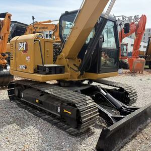 Mini-excavatrice sur chenilles Caterpillar 307E2 d'occasion de haute qualité, 7 tonnes, peinture d'origine, CAT 307E2 avec accessoires complets - Product Image 6