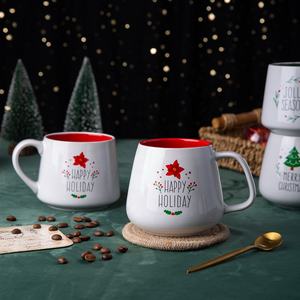 Offre spéciale, vente en gros, tasse en céramique personnalisée avec impression amusante, cadeau de Noël bon marché, tasse à café, tasse de Noël - Product Image 3