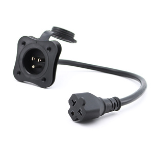 IP44 125V 15A AC Port <strong>Plug</strong> 12AWG Heavy-duty RV Shore Power Inlet <strong>Plug</strong> with 5 Ports Industrial Equipment Use - Product Image 1