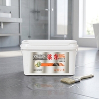 Cat Pelapis Lantai Polyurea Morandi Anti Slip Self Leveling High Gloss Warna Granit Industri untuk Lantai Beton