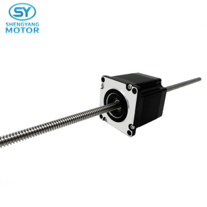 Moteur SY 24V ligne arbre non captif <span class=keywords><strong>Lienar</strong></span> Nema 17 Nema 23 TR8 moteur pas à pas pour Machine CNC et imprimante 3D - Product Image 2