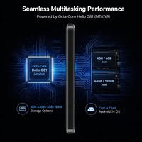 Teléfono 4G LTE con Cuerpo Metálico Resistente, Teclado QWERTY Físico Completo, Desbloqueado, Portátil, Textura Metálica, Doble SIM, OEM, ODM