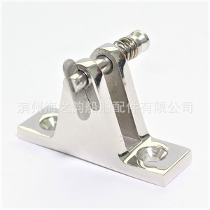 Soporte marino de acero inoxidable con pasador de resorte para reparación de toldos de barco - Product Image 4