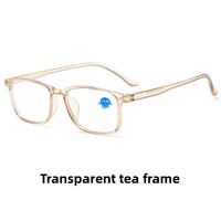 Lunettes de lecture anti-lumière bleue simples, directes d'usine 806, en TR90, non déformables, noires, pour presbytes