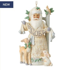 Ornement Père Noël des bois 2023-Jim Shore - Product Image 1