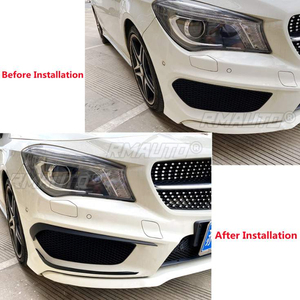 ชุดแต่งแอร์ไนฟ์กันชนหน้า คานาร์ดด้านข้าง สำหรับ Mercedes Benz CLA-Class W117 C117 CLA200 260 CLA45 ปี 2013-2015 - Product Image 3