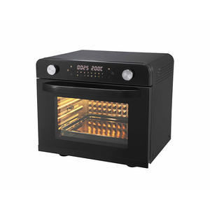 Horno de Vapor y Freidora de Aire Guangrong 537x510x503mm Eléctrico de Acero Inoxidable con Revestimiento Cerámico Negro Blanco - Product Image 2