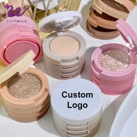 Palette de fards à paupières pliable longue durée marque privée Matte Shimmer Glitter ombre à paupières maquillage palette coffret cadeau