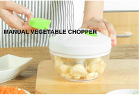 Multifunctionele Handmatige Groentesnijder Ui Knoflook Mini Voedsel Chopper Handmatige Vleesmolen Groente Fruit Twist Shredder