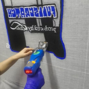 Vải tufting chất lượng cao 100% <span class=keywords><strong>polyester</strong></span> màu xám, bán buôn nhà máy, vải tufting chính dùng cho thảm, thảm trải sàn, súng tufting - Product Image 6