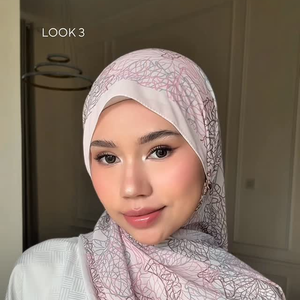 Nouveau Voile Hijab Modal Imprimé Chic et Respirant pour Femme, Personnalisable avec Logo, Idéal 4 Saisons - Collection 2026 - Product Image 1