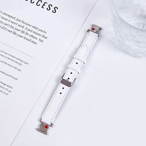 <span class=keywords><strong>Bracelet</strong></span> de montre en cuir de luxe pour Mi Band 9 8, <span class=keywords><strong>bracelet</strong></span> avec charme cœur chien mignon, <span class=keywords><strong>bracelet</strong></span> de haute qualité pour Xiaomi MiBand 8 9 NFC - Product Image 3